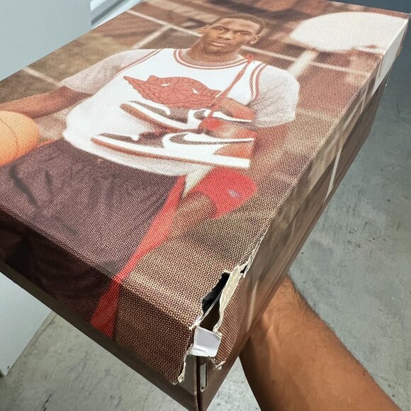 Jordan 1 Retro High Men's Black Toe Reimagined 2025 DZ5485 106 - New - Picture 7 of 8